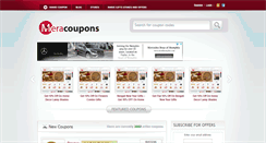 Desktop Screenshot of meracoupons.com